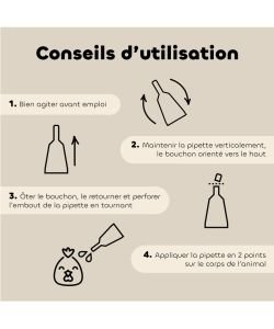 Pipettes Anti-poux BIO basse-cour 1ml (x3) BIO, 3 pièces